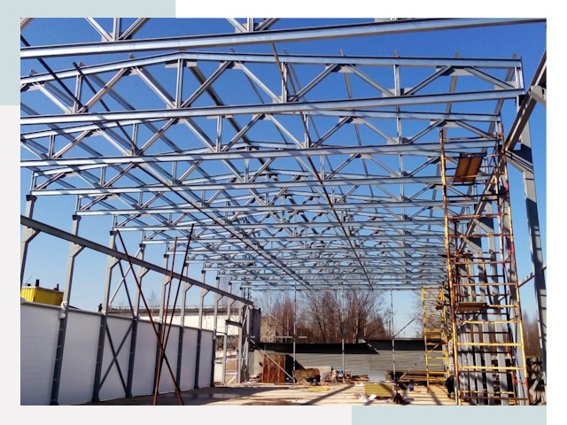 Строительство цехов в Владивосток от 610 руб. под ключ