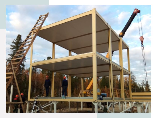 Строительство модульных здания Владивосток