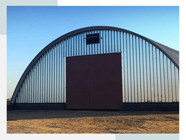Арочные ангары в Владивостоке