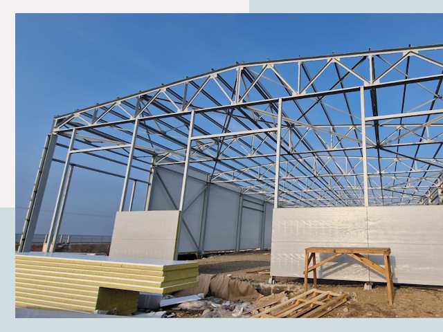 Утепленные ангары в Владивосток от 610 руб. за м²