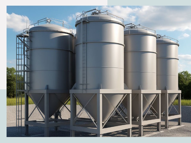 Металлические силосы от СтальСтрой-Влд по цене 610 руб.