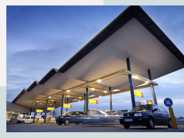 Навесы для АЗС в Владивосток от 610 руб. - Защита и комфорт