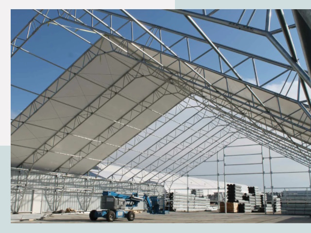 Каркасно-тентовые сооружения от СтальСтрой-Влд по цене 610 руб.